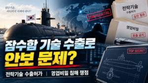 잠수함 기술 수출과 안보문제-전략기술 수출허가 영업비밀 쟁점